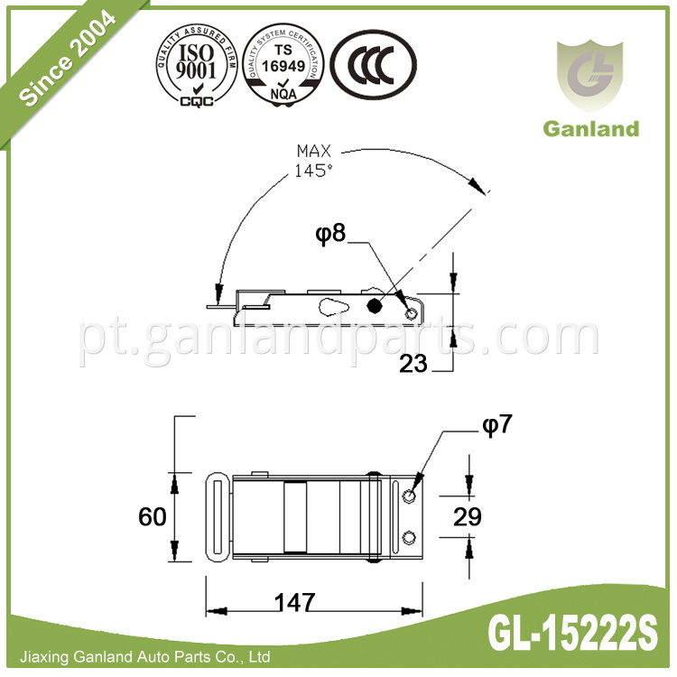 Curtain Buckle GL-15222S-1